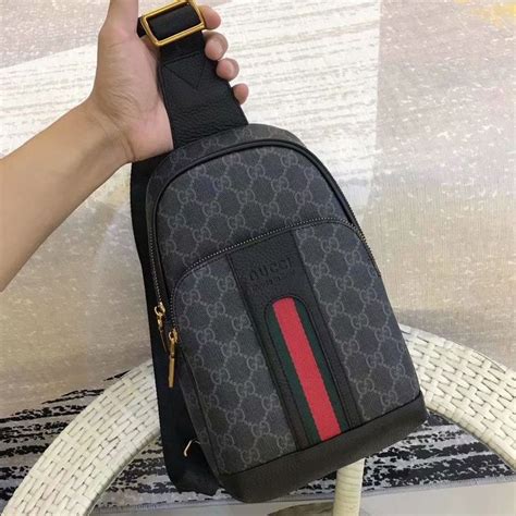 male gucci chest bag|shoulder gucci chest bag.